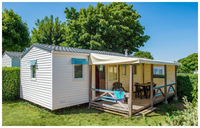 Location mobil-home Les Bleuets en Aveyron