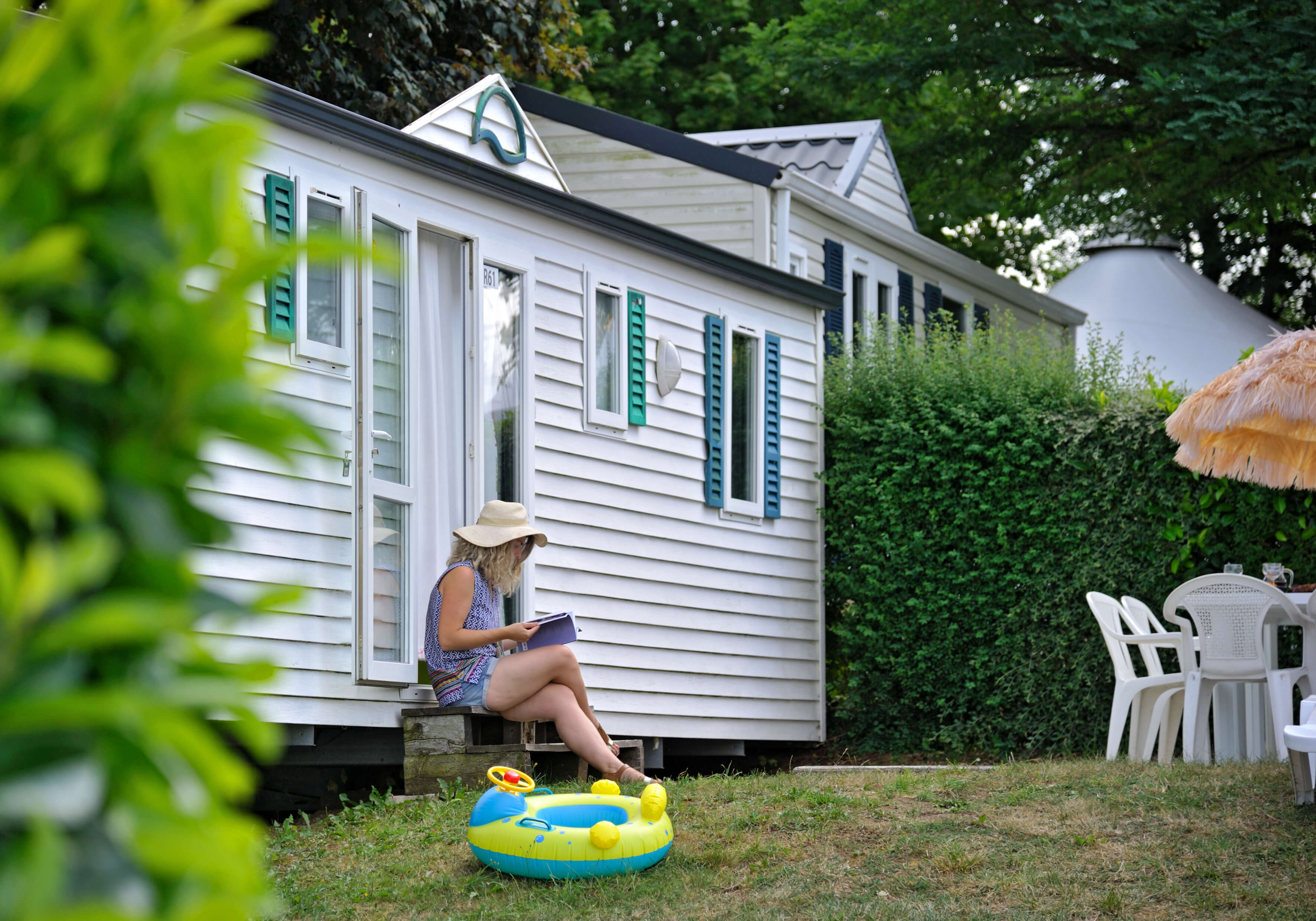 Location mobil-home les Coquelicots dans l’Aveyron